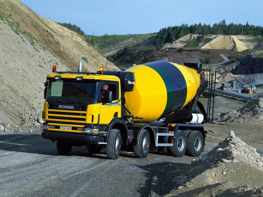  Scania P124C 420 8x4 Mixer 1995 года  (фото 1 из 1)